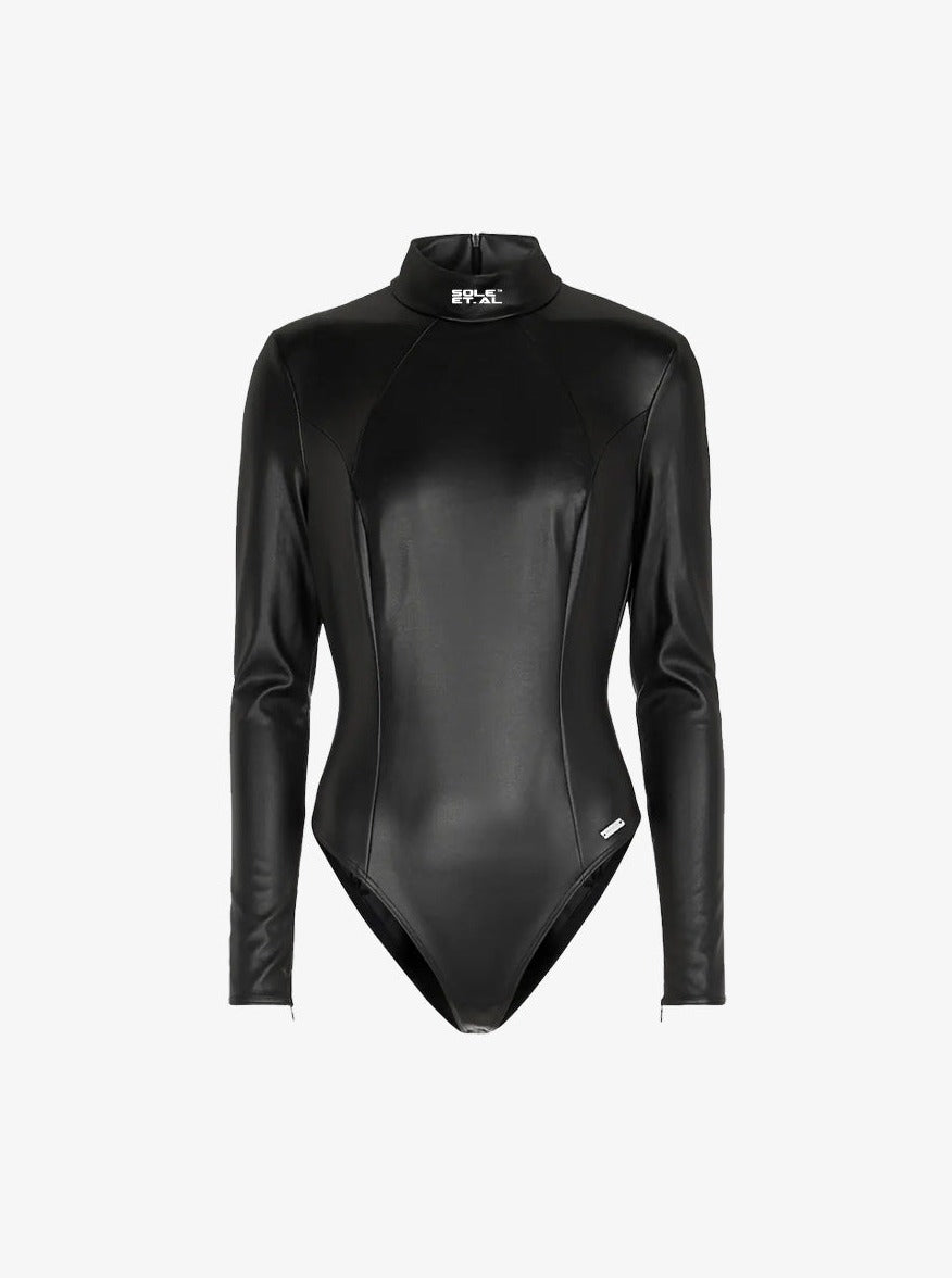 Sole et. Al Leather Bodysuit