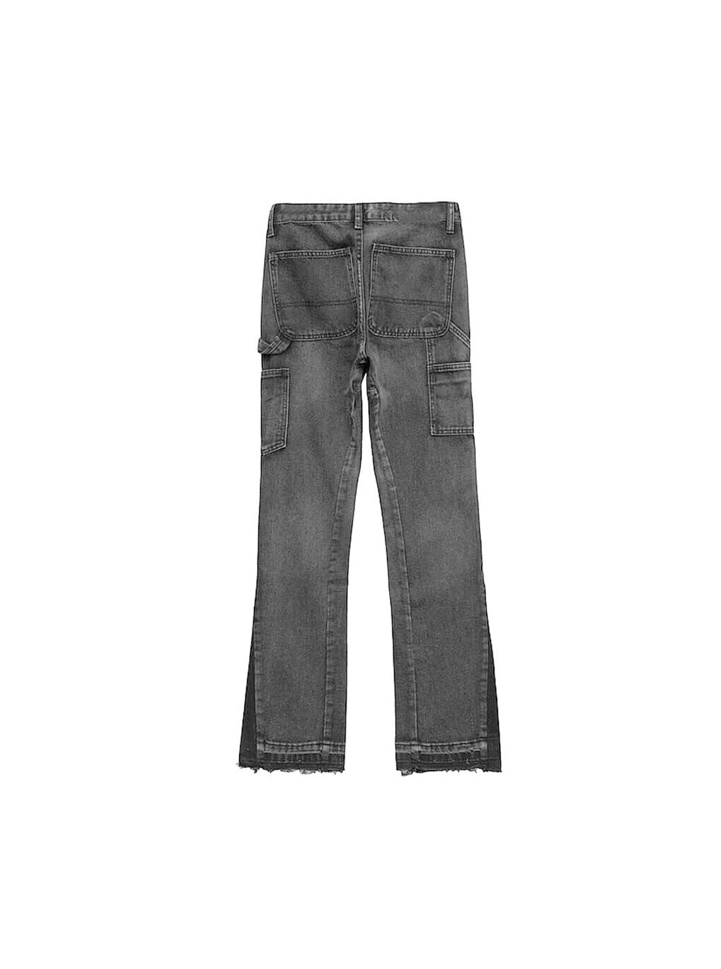 Sole et. Al Metro Flared Carpenter Denim Jeans : Grey