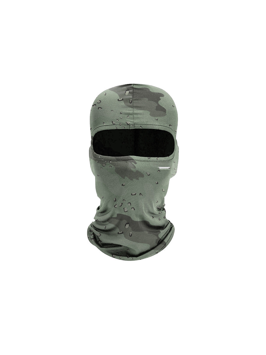 Sole et. Al Urban Camo Ski Mask : Military Green