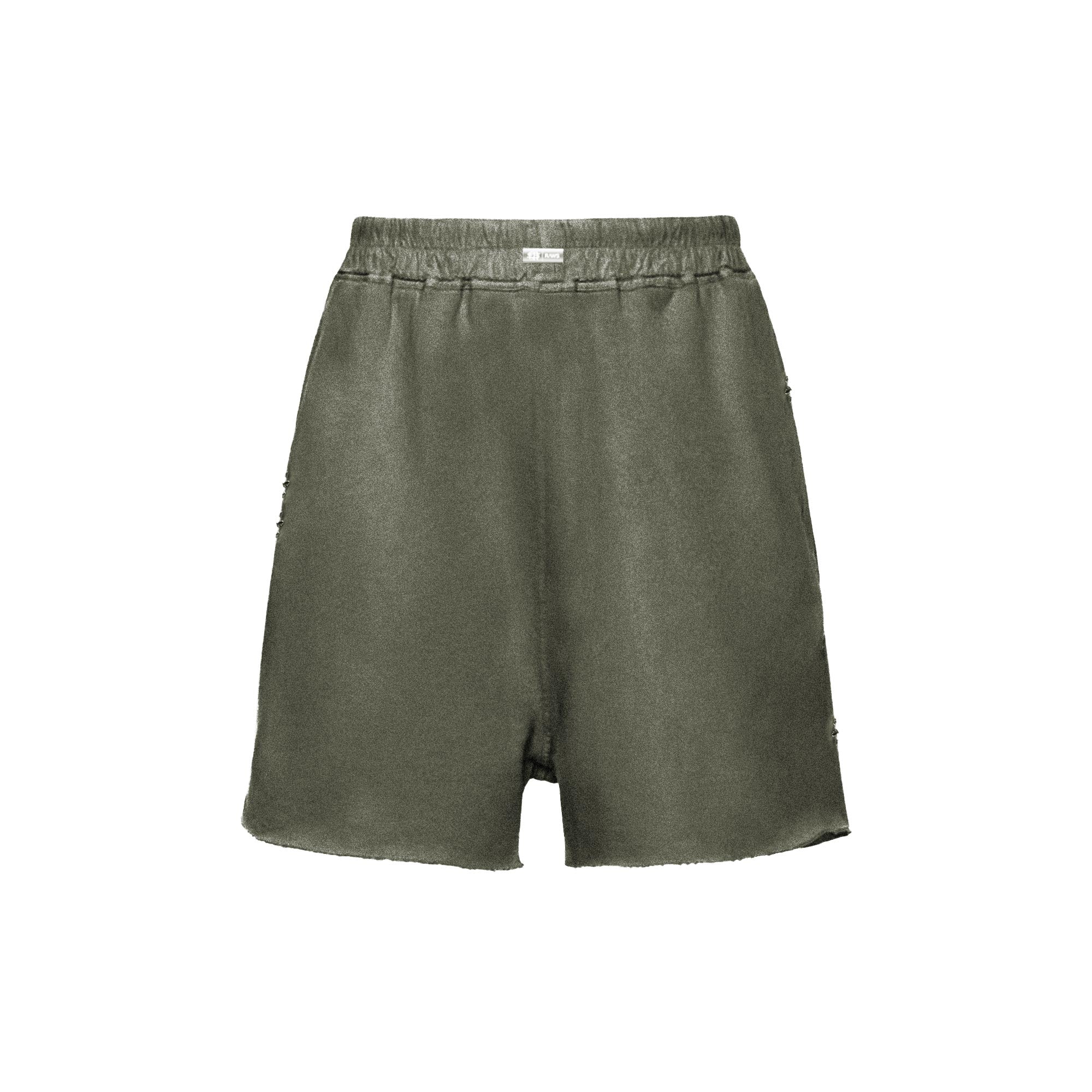 Sole et. Al RAWS Pantalones cortos de peso pesado : Caqui Verde