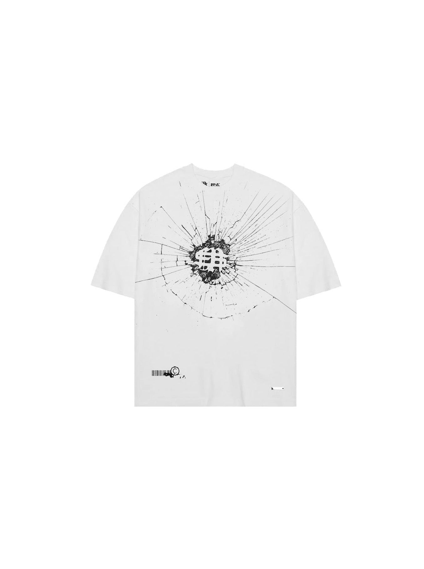 ソール et.アル・フラグメント Tシャツ : ホワイト / ブラック
