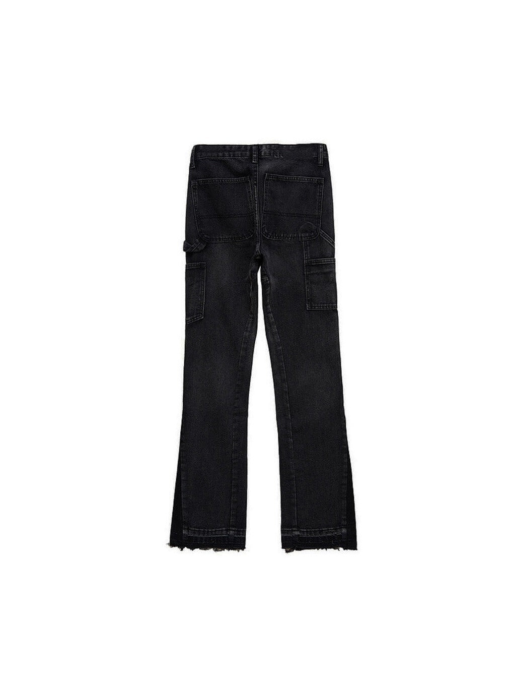 Sole et. Al Metro Jeans med utsvängd snickarbyxa : Black